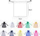 Sheer Organza Small Gift Bags with Drawstrings - Assorted Colours - 50pcs
